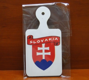 Slovakia - magnes deseczka (P1007W3SK)