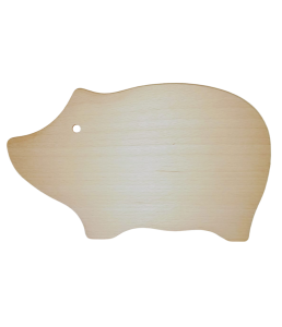 (DS) 30 x 18 cm Deska kuchenna świnka