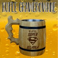 Kufle grawerowane