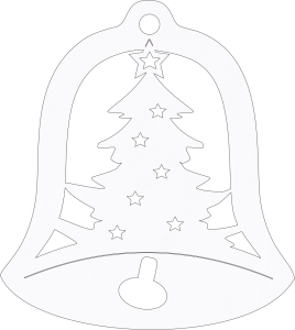 Dzwonek Zawieszka świąteczna (P1165W51)