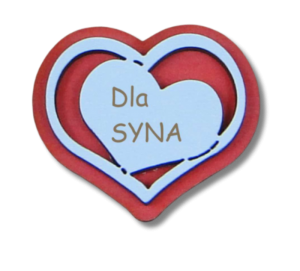 (P435W12) Dla Syna Magnes serce