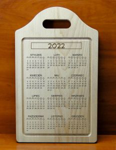 Kalendarz grawerowany  (P45)