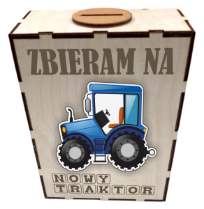 (P896W20) Skarbonka - na nowy traktor L