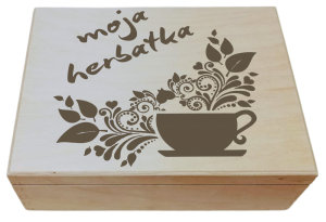 (LH12G28) Pudełko na herbatę