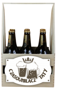 Dla Taty - Skrzynka na piwo z emblematem  (P1242W19)