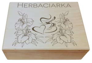 HERBACIARKA - Pudełko na herbatę (LH12G31)