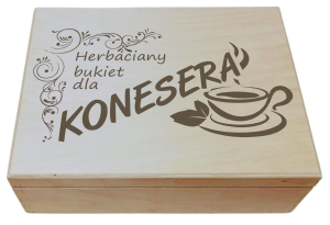 Herbaciany bukiet dla KONESERA - Pudełko na herbatę (LH12G32)