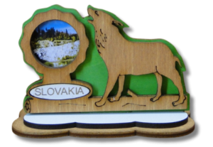 (P147SKW2) Slovakia - stojak wilk