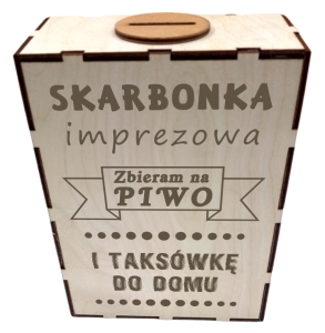 (P896W43) Skarbonka - imprezowa L