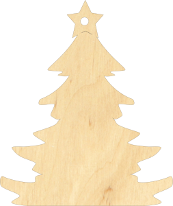 Choinka Bożonarodzeniowa zawieszka 10 cm (BN1W1)