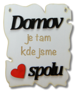 (P1313W1CZ) Dom jest tam... - Deseczka papirus