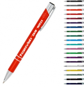 Pozdrowienia znad morza (klapki) długopis grawerowany (P233D183)