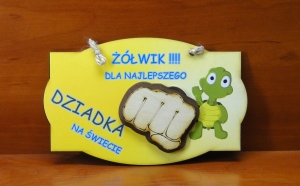 Żółwik dla Dziadka - Zawieszka (P715W2)