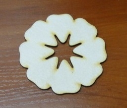 Kwiatek  decoupage 5,5 cm  (DEC101)