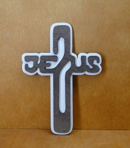 Krzyż drewniany (P367W6)
