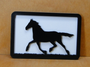 Koń - Zawieszka dekoracyjna (P1176W23)