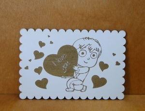 Walentynkowa kartka drewniana (P968W95SK)