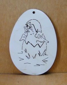 Wielkanocna pisanka ażur mix 9 cm (P388W8)