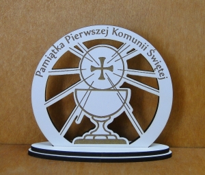 Pamiątka I Komunii stojaczek (P1221W3)
