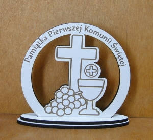 Pamiątka I Komunii stojaczek (P1221W1)