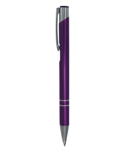 jasna purpura połysk długopis Cosmo z wkładem typu Zenith  (P365C18)