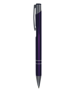fioletowy połysk długopis Cosmo z wkładem typu Zenith  (P365C19)