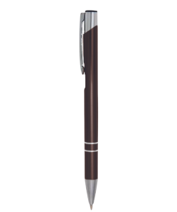 brązowy matowy długopis Cosmo z wkładem typu Zenith (P365C23)