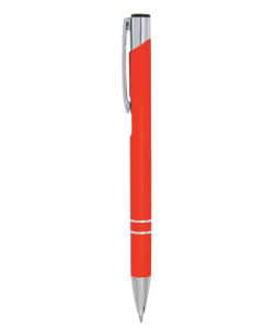 pomarańczowy matowy długopis Cosmo z wkładem typu Zenith  (P365C05)