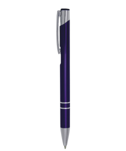 ciemnofioletowy połysk długopis Cosmo z wkładem typu Zenith  (P365C09)
