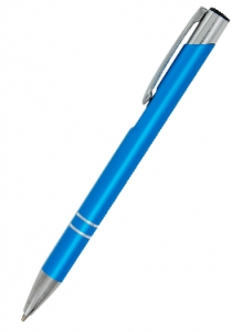 Długopis metalowy COSMO turkus z wkładem typu Zenith  (P365C14)