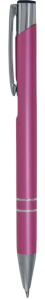 Długopis metalowy COSMO różowy z wkładem typu Zenith  (P365C16)
