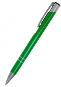 Długopis metalowy COSMO jasnozielony z wkładem typu Zenith (P365C17)