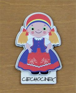 Ciechocinek - Magnes laleczka regionalna (P840W27)