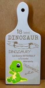 Urodzinowa deska dinozaur (P1288W18)