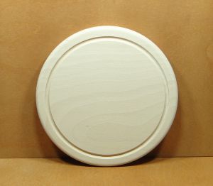 Deska kuchenna okrągła z rowkiem (D23R)