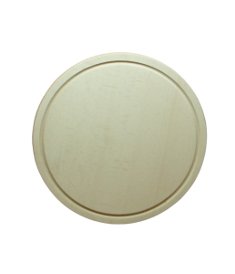 Deska kuchenna okrągła z rowkiem 25cm (D25R)