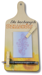 (P1388W6) Dla Dziadków - Deska organizer