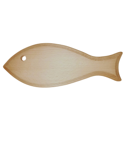 (DRM) 10 x 26 cm Deska rybka mała