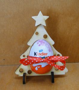 Bożonarodzeniowy stojak na jajko niespodziankę (P1381W1)