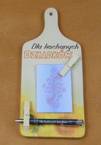 Dla Dziadków - Deska organizer  (P1388W6)