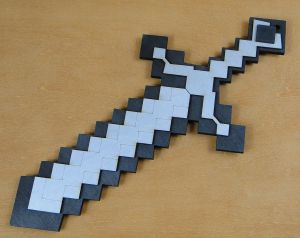 Miecz Minecraft mini (P317W1)