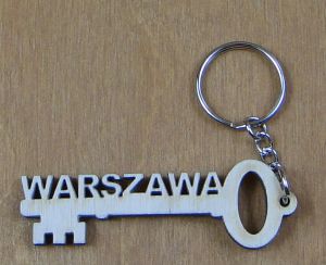 Warszawa Brelok do kluczy  (P1411WAR1)