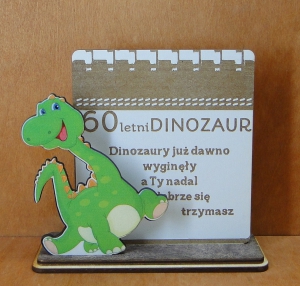 Urodzinowy stojak dinozaur (P1286W60)