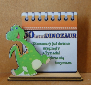 Urodzinowy stojak dinozaur (P1287W60)