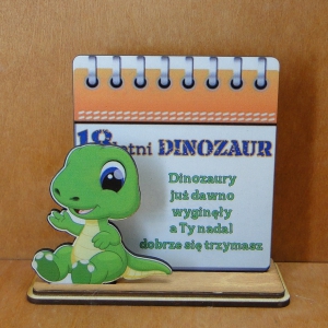 Urodzinowy stojak dinozaur (P1287W18)