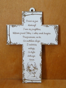 Krzyż grawerowany (P1293W6)