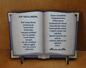 Księga modlitwa z nadrukiem UV (P1298W8)