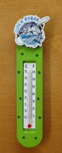 Super rybar magnes kolorowy z termometrem (P669SKW13)