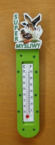 Super myśliwy magnes kolorowy z termometrem (P669W9)