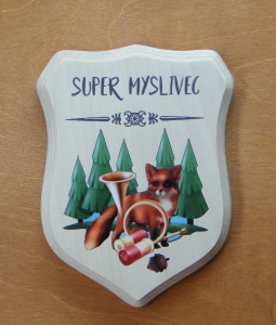Super Myslivec - Deska godło (P1318CZW2)